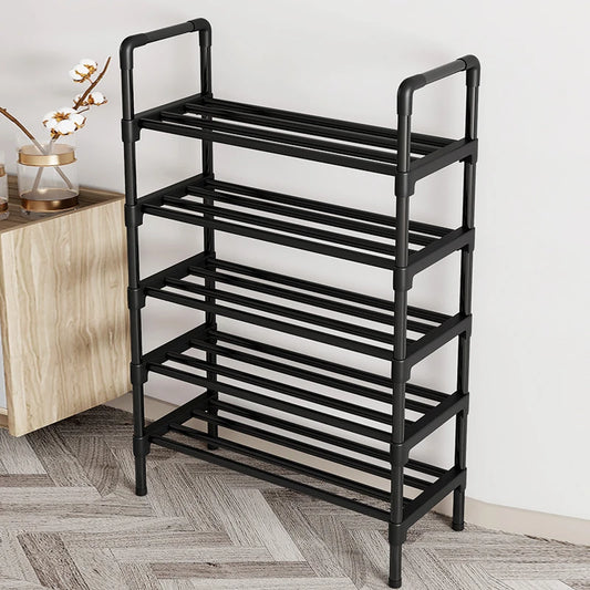 3/4 Layers Shoe Shelf Simple Multifunctional Shoe Storage Rack Rental Housing Dormitory Storage Rack Shoes Organizer