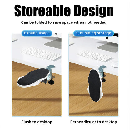 1 PC Computer Arm Support Bracket Suitable for Office Desk Adjusted To Rotate Wrist Support Bracket Extension Tray for Home Use