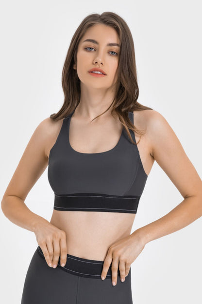 Millennia Contrast Sports Bra